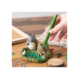 Ensky - Totoro bote de lápices junto al estanque - Mi vecino Totoro - Maison Ghibli