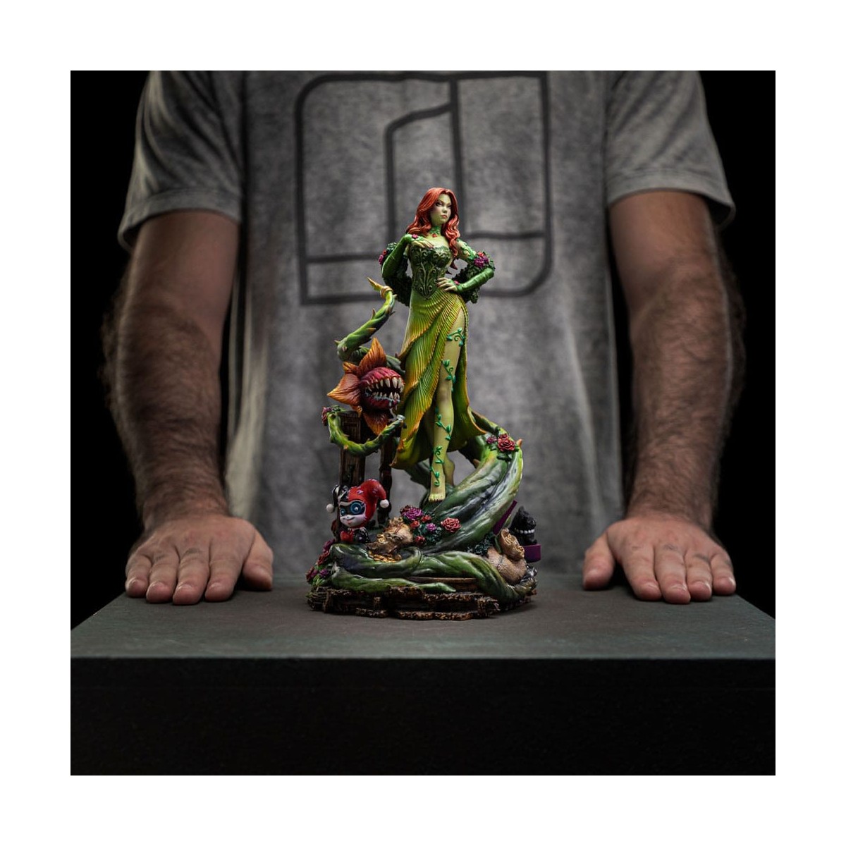Iron Studios - DC Comics - POISON IVY - Gotham City Sirens Deluxe Art Escala 1/10