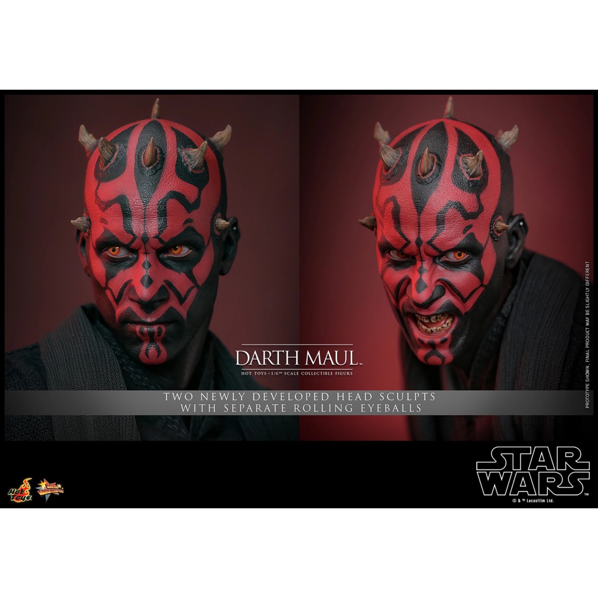 Hot Toys Star Wars La Amenaza Fantasma - Darth Maul 2.0 Edición Coleccionista MMS 1/6