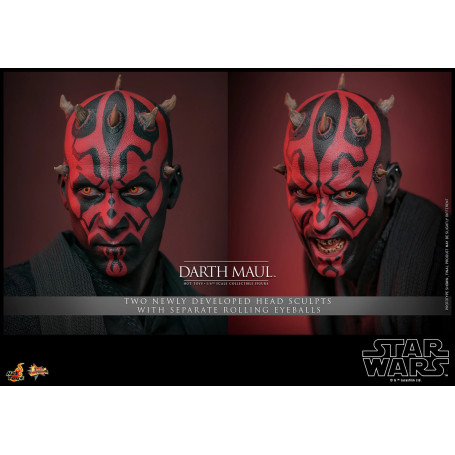 Hot Toys Star Wars La Amenaza Fantasma - Darth Maul 2.0 Edición Coleccionista MMS 1/6