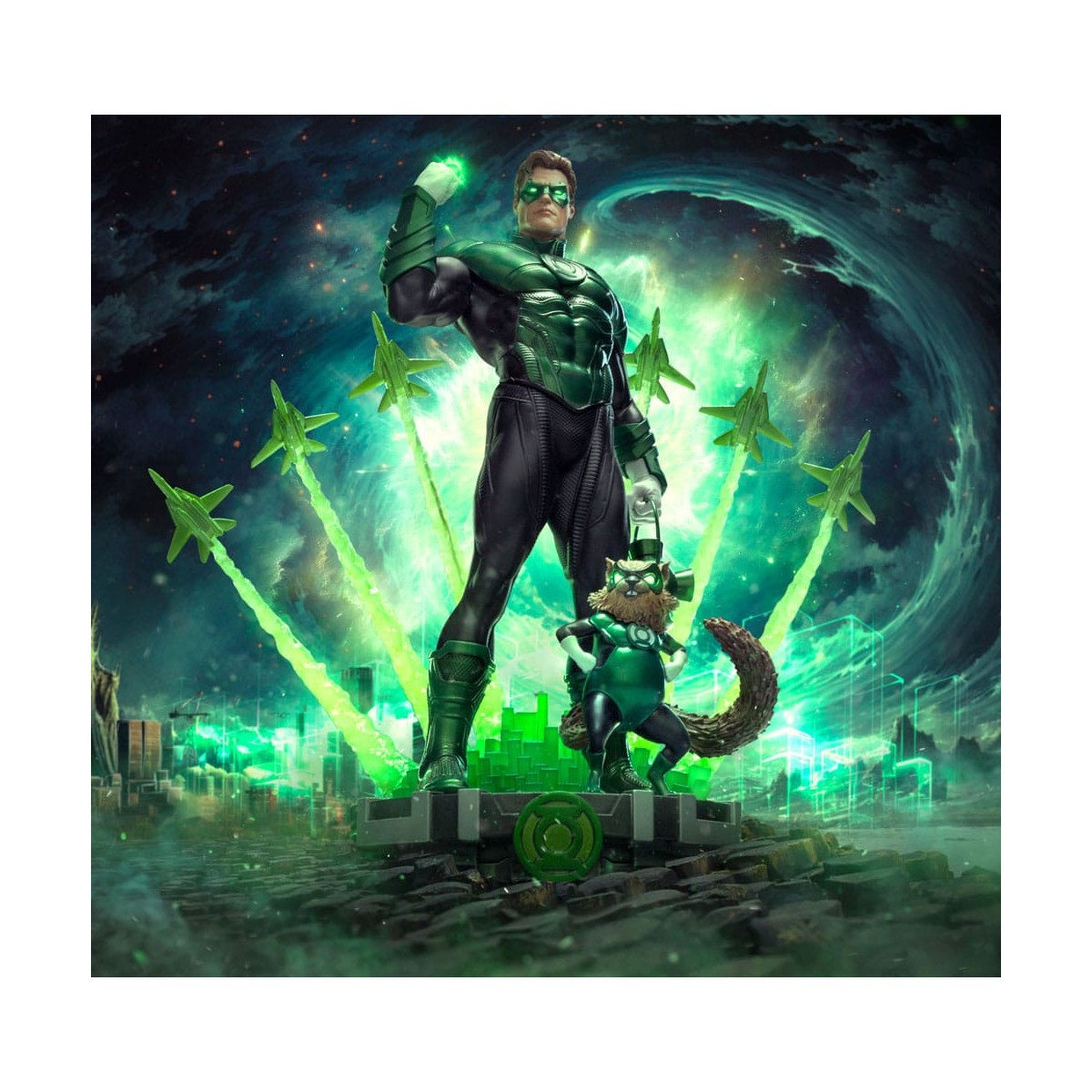 Iron Studios DC Comics - Green Lantern Unleashed BDS Arts Escala 1/10