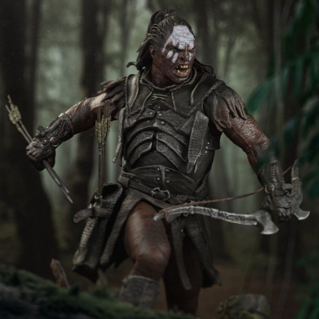 Iron Studios - Lurtz, Líder Uruk-Hai - El Señor de los Anillos - LOTR BDS Art Escala 1/10