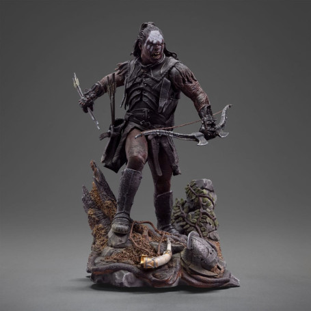 Iron Studios - Lurtz, Líder Uruk-Hai - El Señor de los Anillos - LOTR BDS Art Escala 1/10