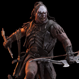 Iron Studios - Lurtz, Líder Uruk-Hai - El Señor de los Anillos - LOTR BDS Art Escala 1/10