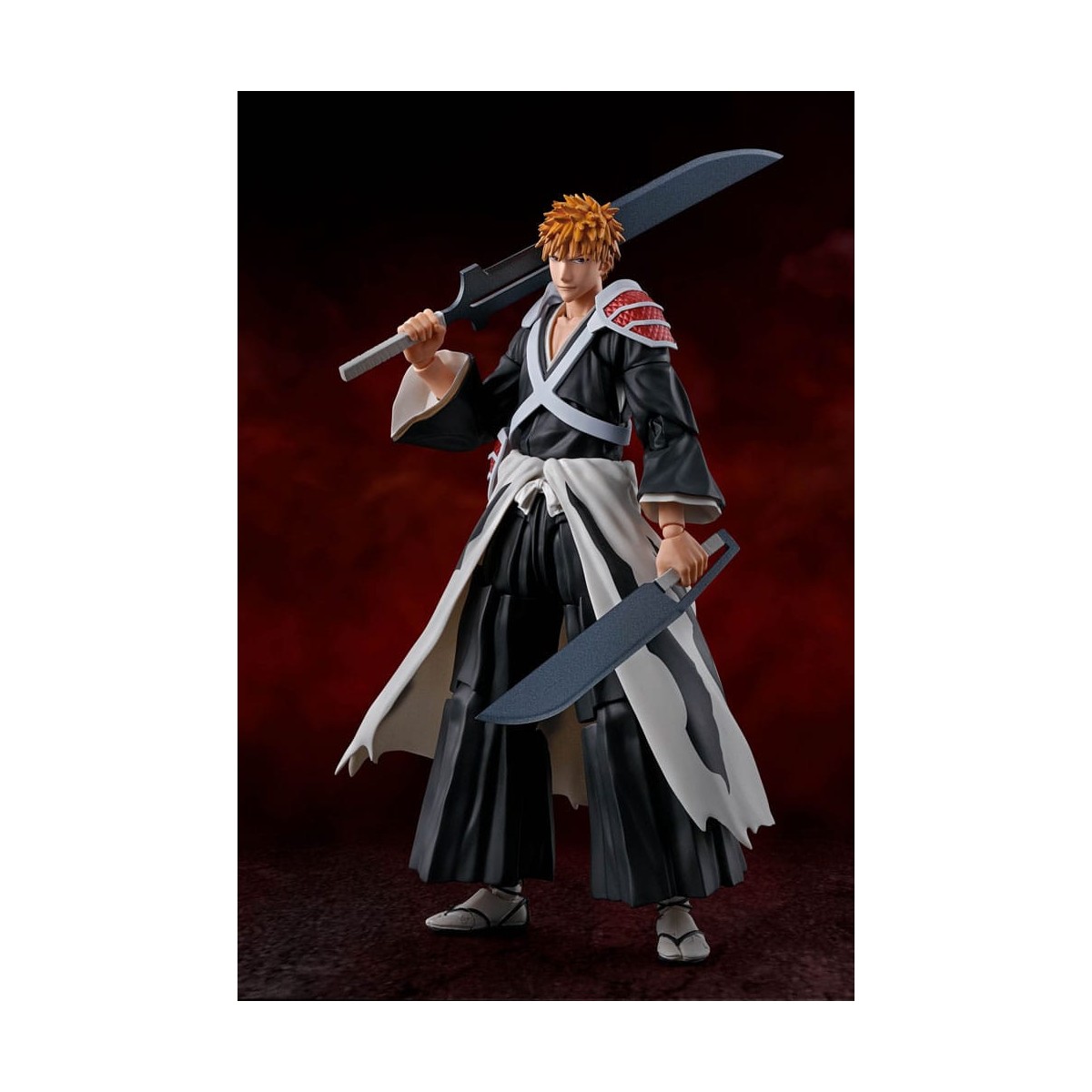 Tamashii Bandai - ICHIGO KUROSAKI Dual Zangetsu - BLEACH 1000 AÑOS GUERRA DE SANGRE - SH Figuarts SHF