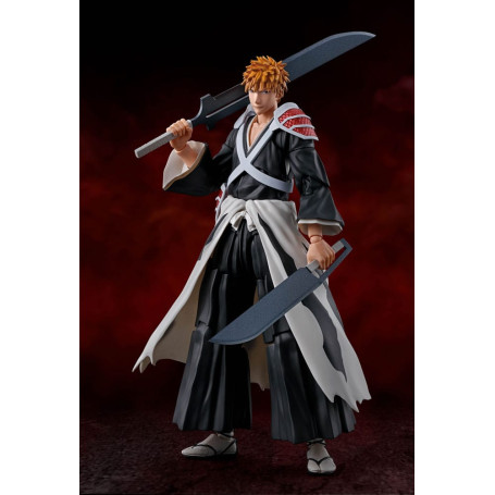 Tamashii Bandai - ICHIGO KUROSAKI Dual Zangetsu - BLEACH 1000 AÑOS GUERRA DE SANGRE - SH Figuarts SHF