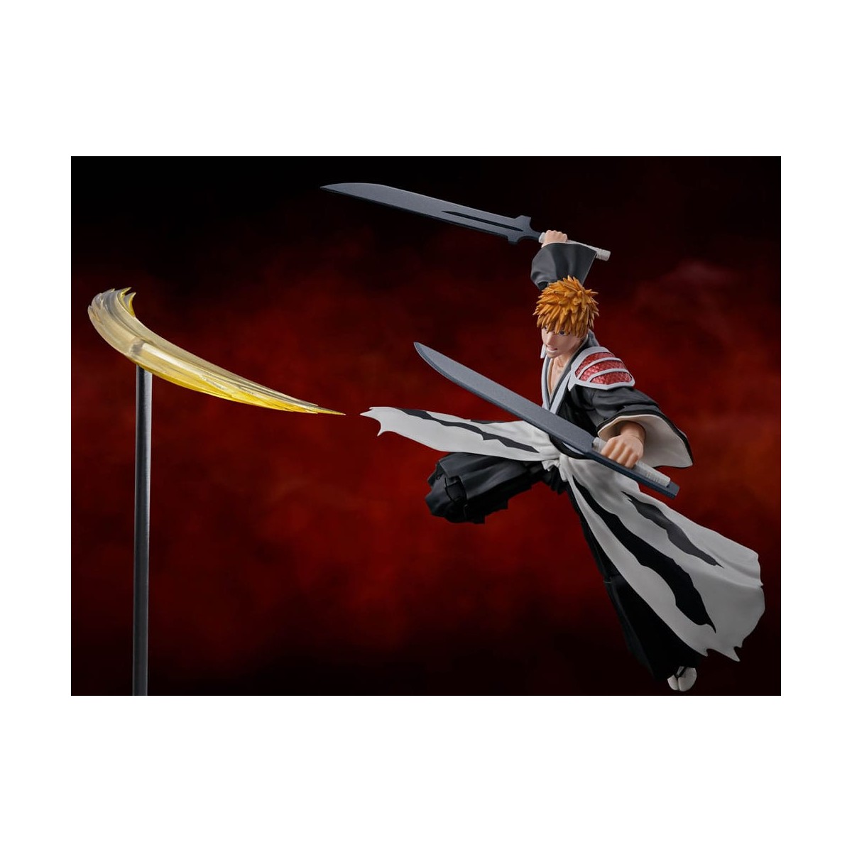 Tamashii Bandai - ICHIGO KUROSAKI Dual Zangetsu - BLEACH 1000 AÑOS GUERRA DE SANGRE - SH Figuarts SHF