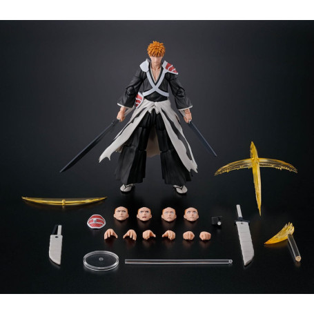 Tamashii Bandai - ICHIGO KUROSAKI Dual Zangetsu - BLEACH 1000 AÑOS GUERRA DE SANGRE - SH Figuarts SHF