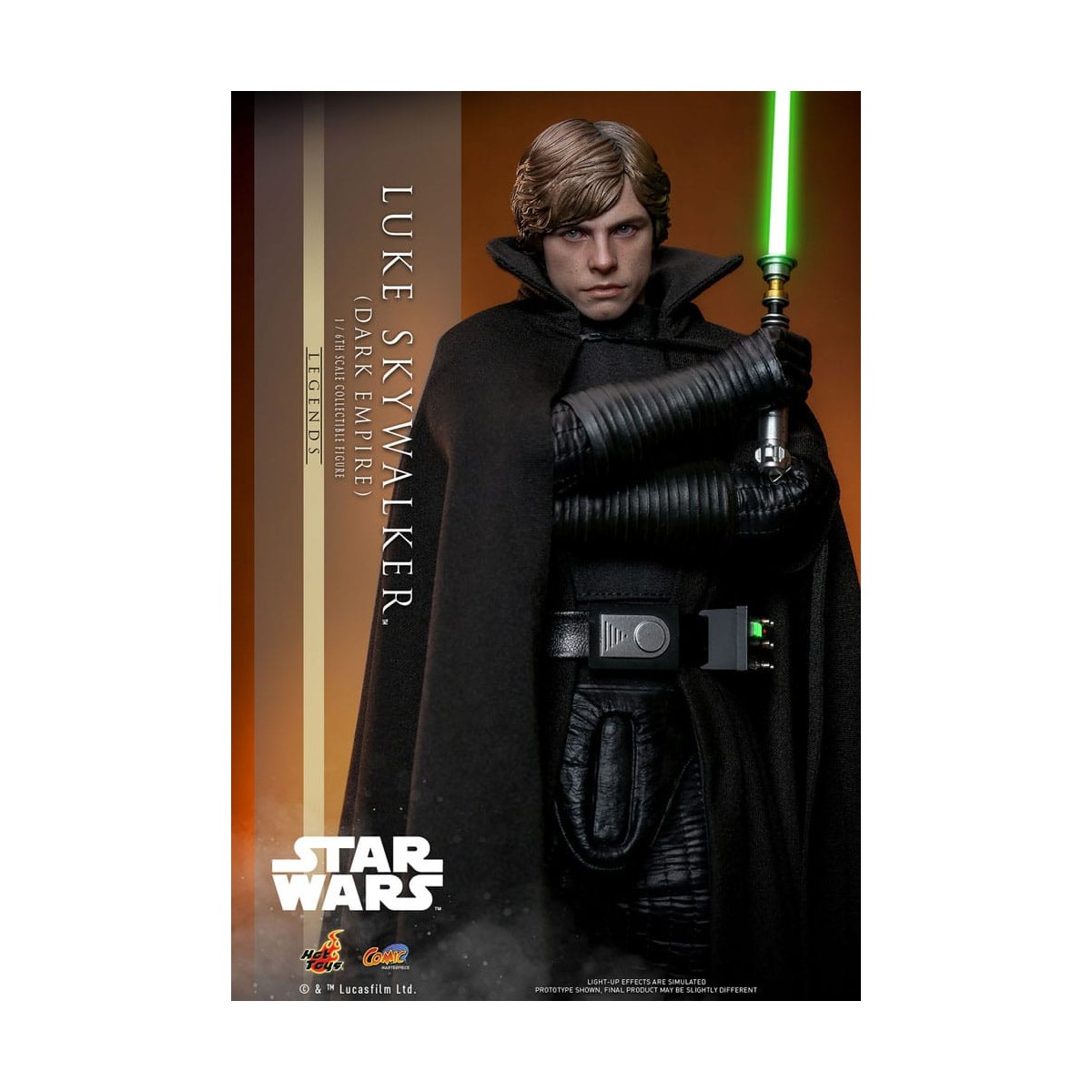 Hot Toys Star Wars - Dark Empire Luke Skywalker - Cómic Masterpiece 1/6