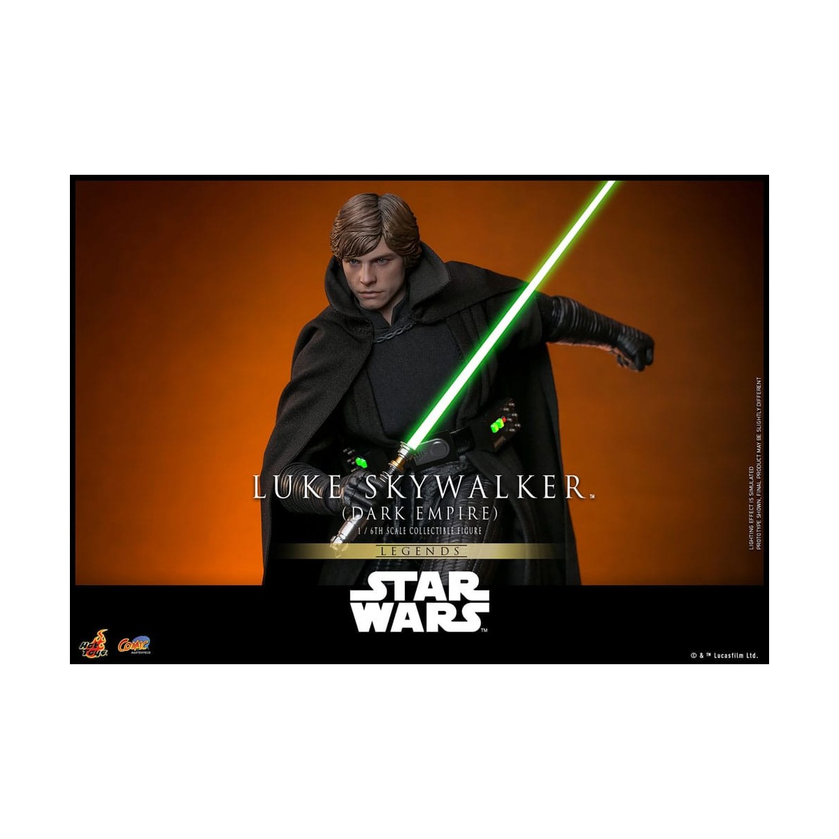 Hot Toys Star Wars - Dark Empire Luke Skywalker - Cómic Masterpiece 1/6