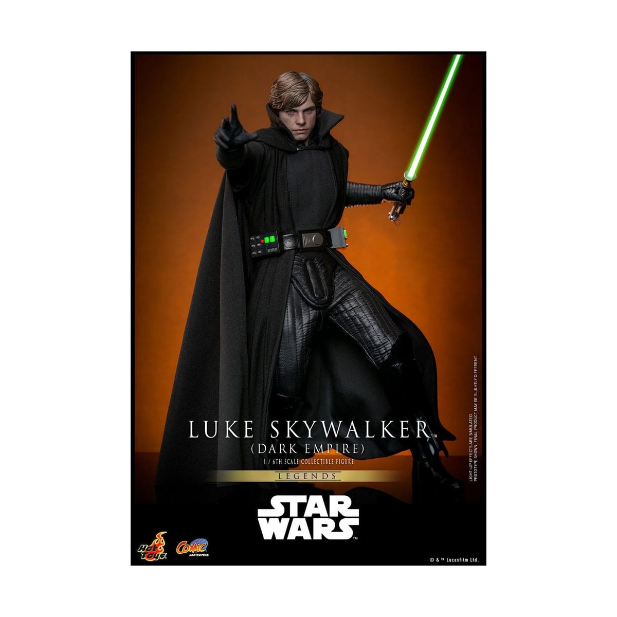 Hot Toys Star Wars - Dark Empire Luke Skywalker - Cómic Masterpiece 1/6