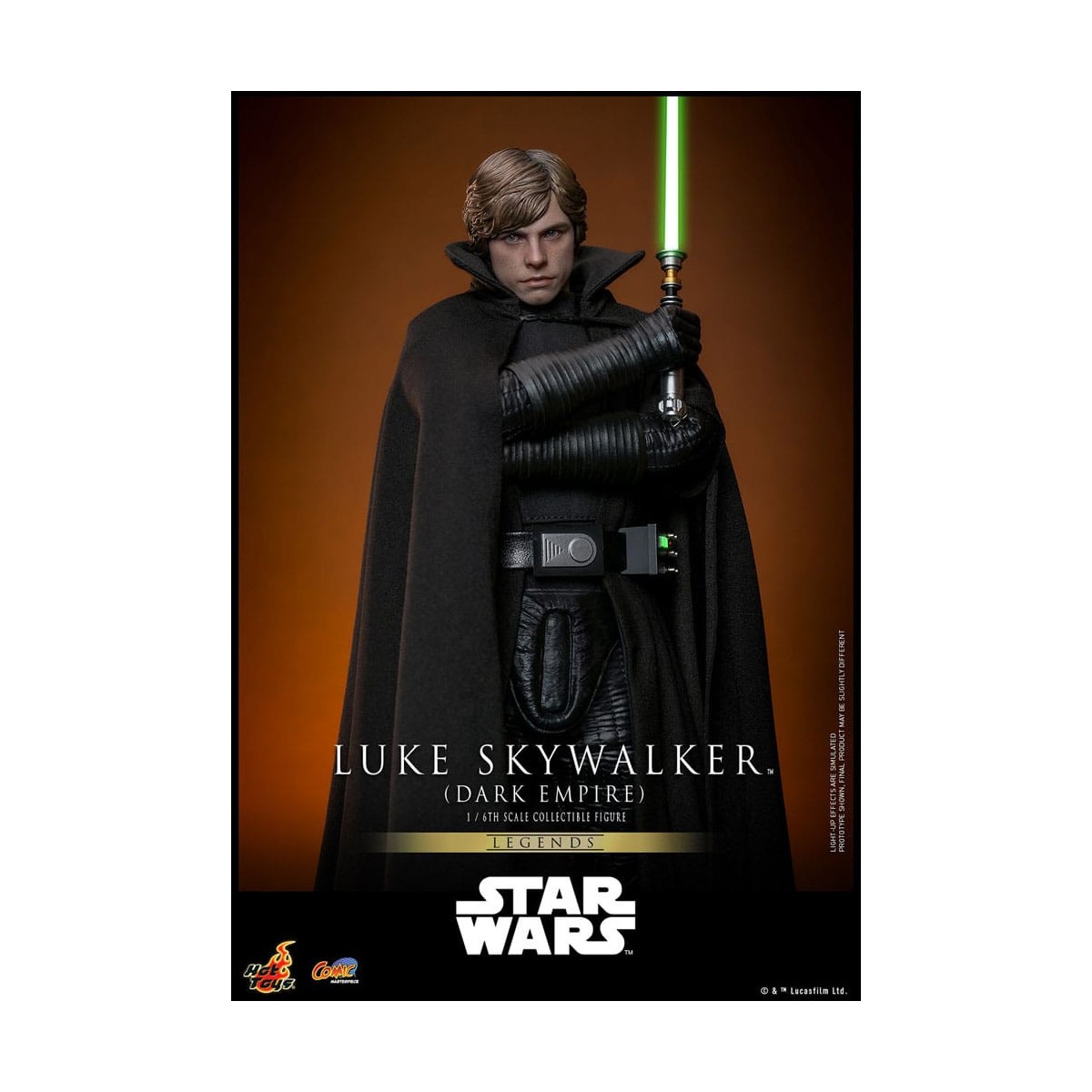 Hot Toys Star Wars - Dark Empire Luke Skywalker - Cómic Masterpiece 1/6