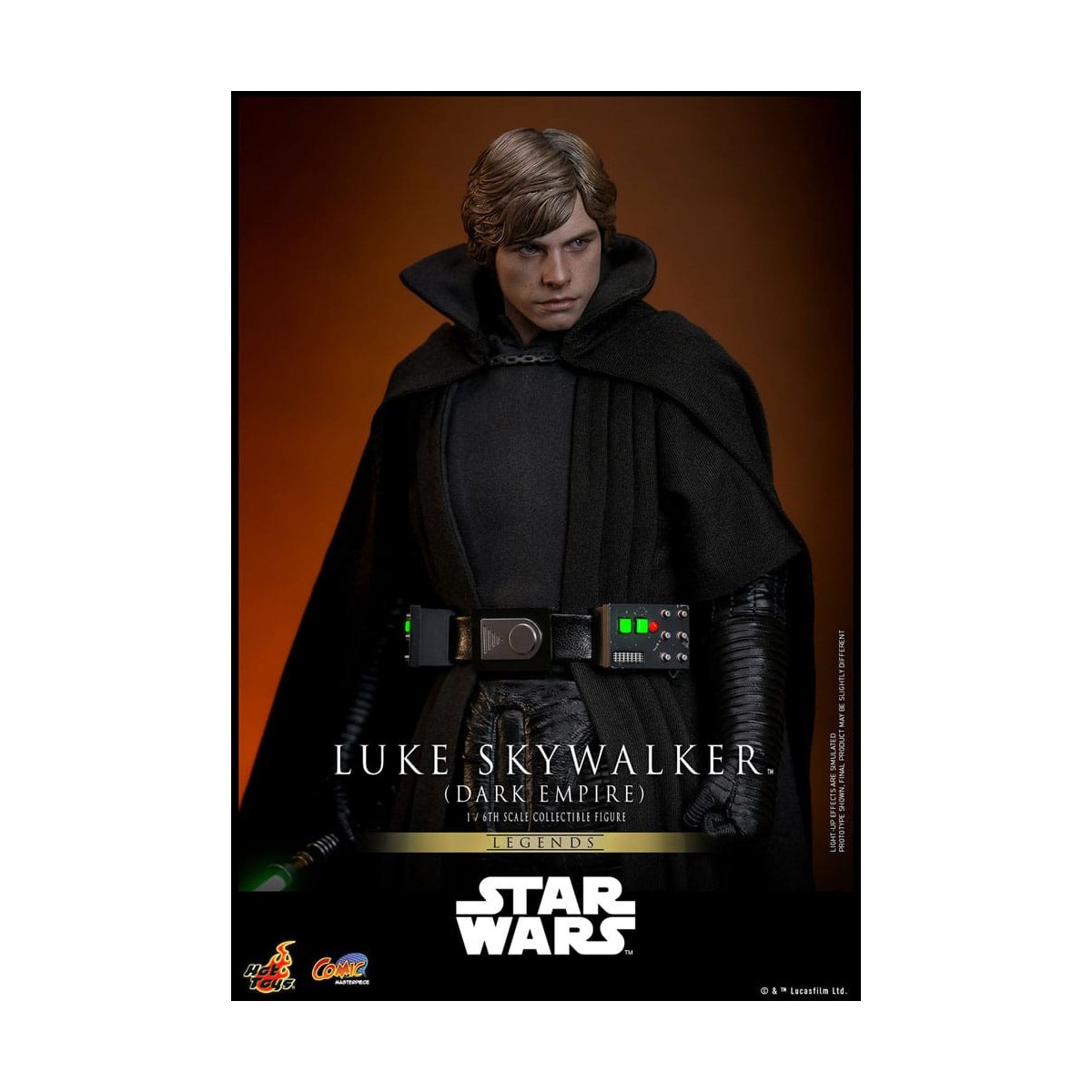 Hot Toys Star Wars - Dark Empire Luke Skywalker - Cómic Masterpiece 1/6