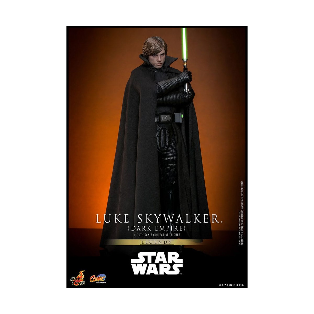 Hot Toys Star Wars - Dark Empire Luke Skywalker - Cómic Masterpiece 1/6