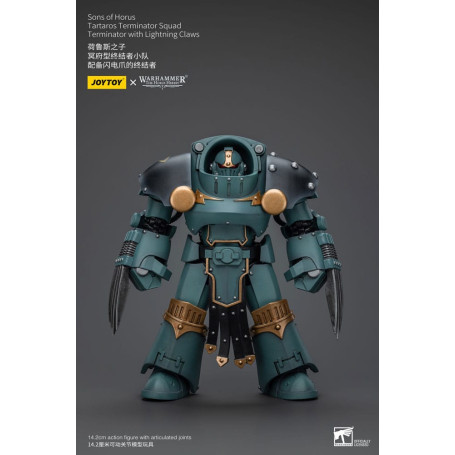JoyToy - Hijos de Horus - Escuadra Terminator Tartaros Con Garras Relámpago 1/18 - WH40K