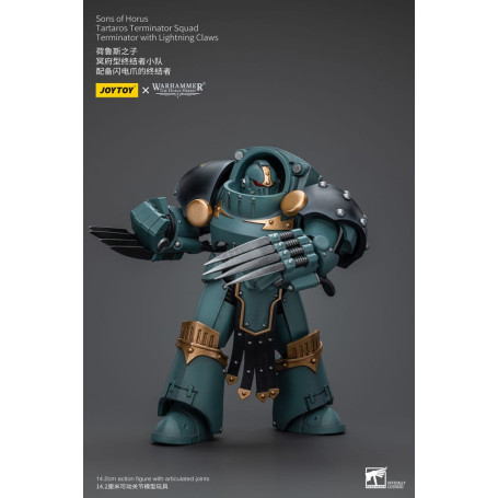 JoyToy - Hijos de Horus - Escuadra Terminator Tartaros Con Garras Relámpago 1/18 - WH40K