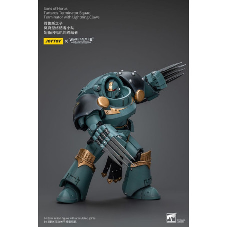 JoyToy - Hijos de Horus - Escuadra Terminator Tartaros Con Garras Relámpago 1/18 - WH40K