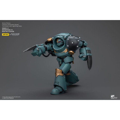 JoyToy - Hijos de Horus - Escuadra Terminator Tartaros Con Garras Relámpago 1/18 - WH40K