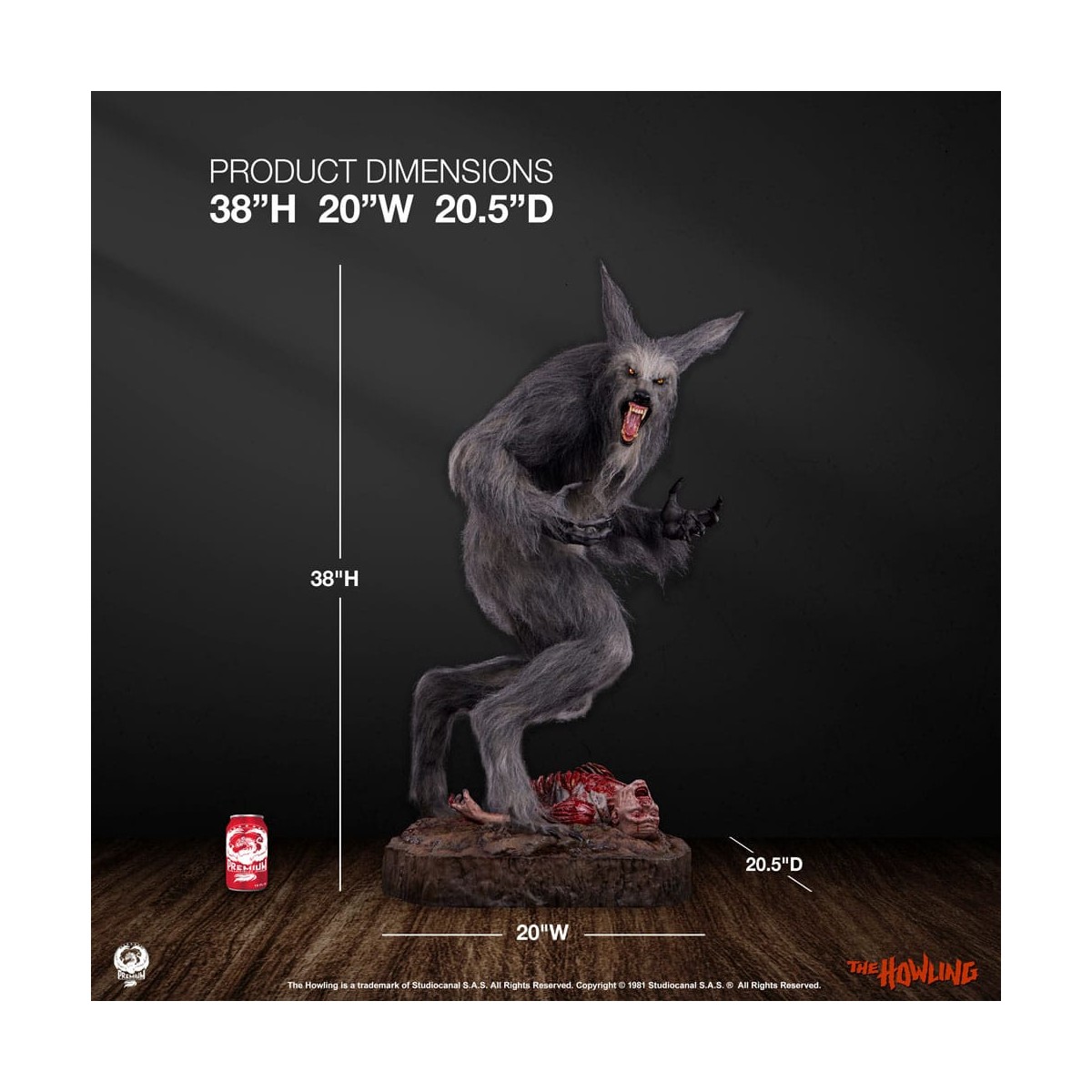Premium Collectibles Studio PCS - THE HOWLING Epic Series 1/3 - Aullidos