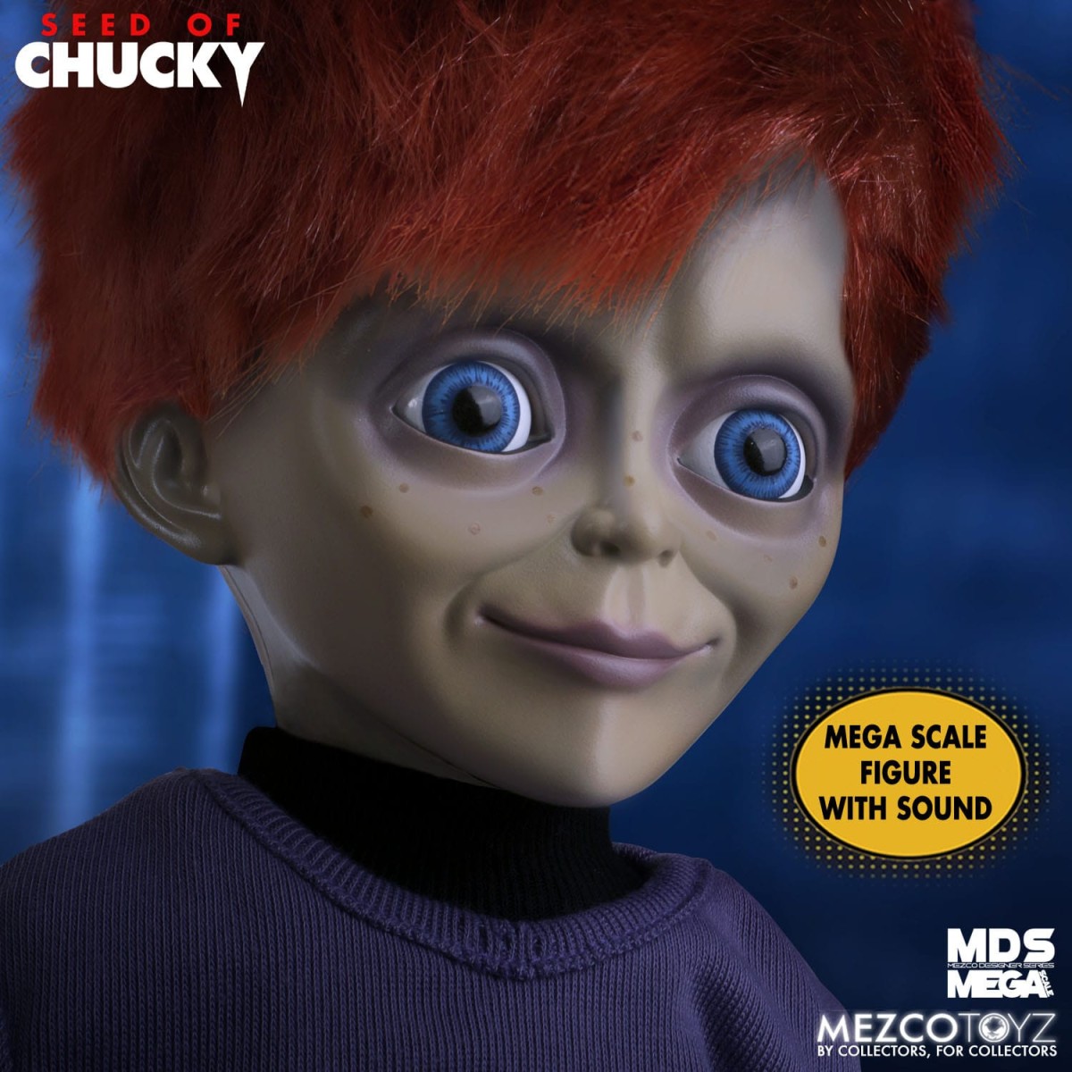 Mezco Son of Chucky - Seed of Chucky - Glen muñeco parlante - 38 cm