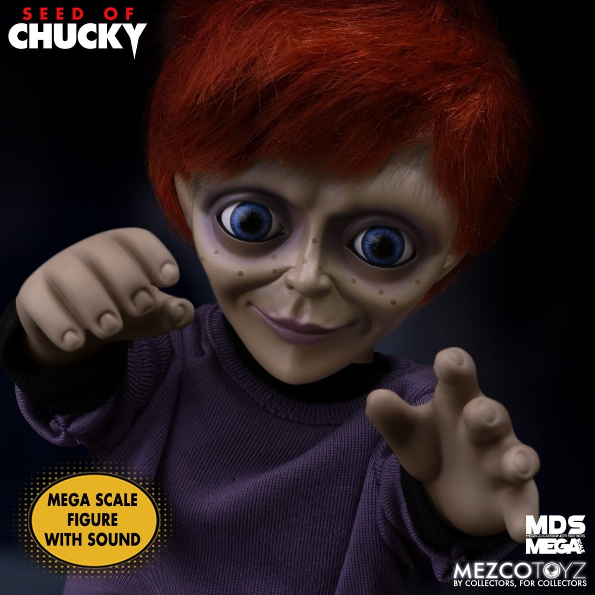 Mezco Son of Chucky - Seed of Chucky - Glen muñeco parlante - 38 cm