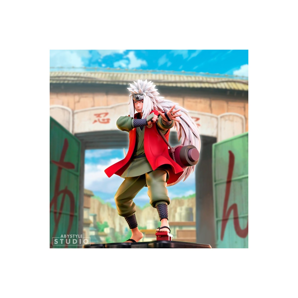 Abystyle - NARUTO SHIPPUDEN - Colección de superfiguras de Jiraya
