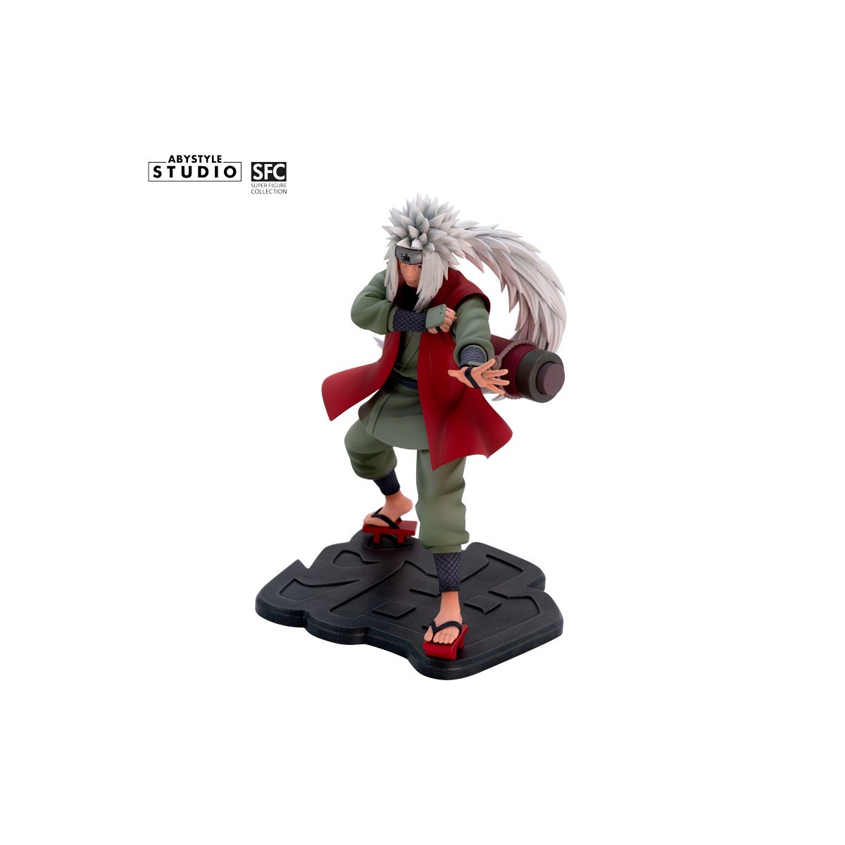 Abystyle - NARUTO SHIPPUDEN - Colección de superfiguras de Jiraya