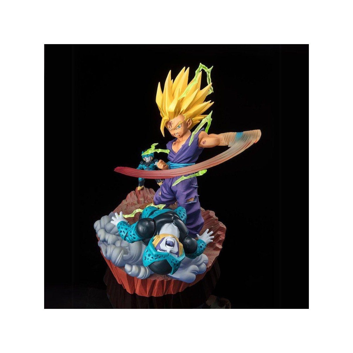 Bandai Dragon Ball Z Figuarts Zero Extra Battle - Super Saiyan 2 Son Gohan - La ira estalla en poder