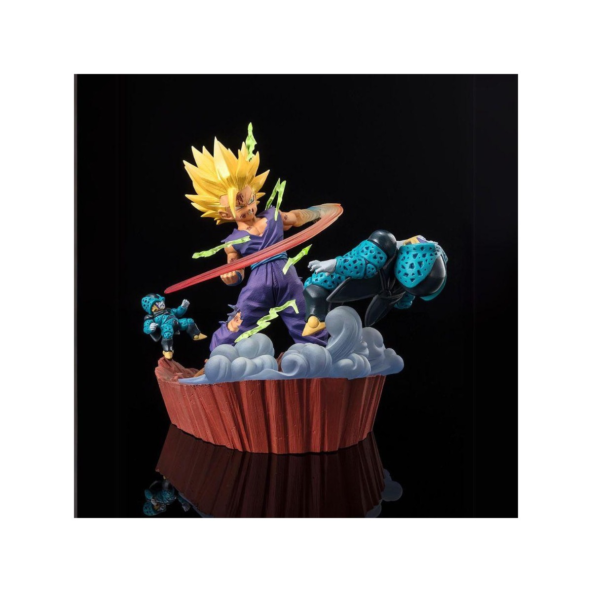 Bandai Dragon Ball Z Figuarts Zero Extra Battle - Super Saiyan 2 Son Gohan - La ira estalla en poder