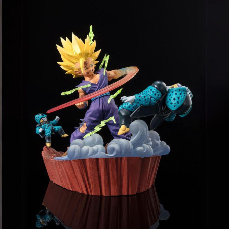 Bandai Dragon Ball Z Figuarts Zero Extra Battle - Super Saiyan 2 Son Gohan - La ira estalla en poder