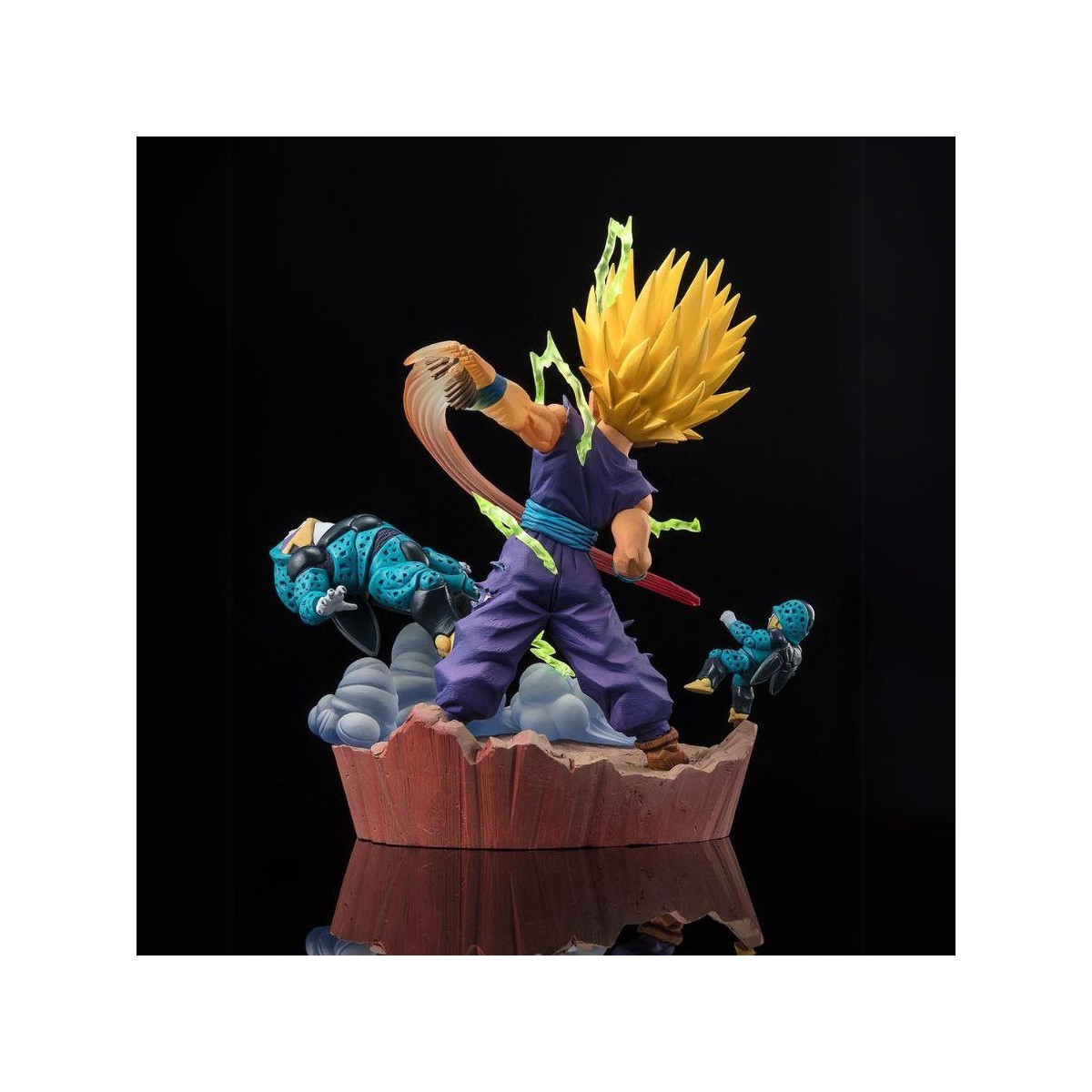 Bandai Dragon Ball Z Figuarts Zero Extra Battle - Super Saiyan 2 Son Gohan - La ira estalla en poder