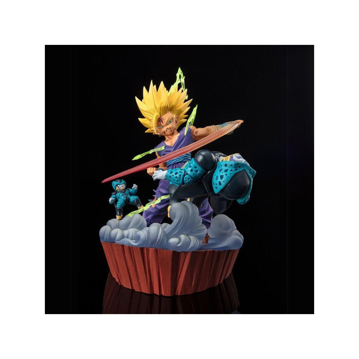 Bandai Dragon Ball Z Figuarts Zero Extra Battle - Super Saiyan 2 Son Gohan - La ira estalla en poder