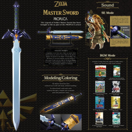 Bandai Tamashii - Proplica The Legend of Zelda - Espada Maestra