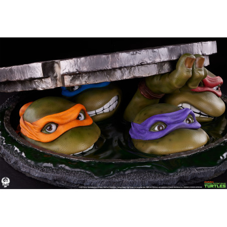 Premium Collectibles Studio PCS - TMNT: Underground 1:1 escala diorama - Teenage Mutant Ninja Turtles