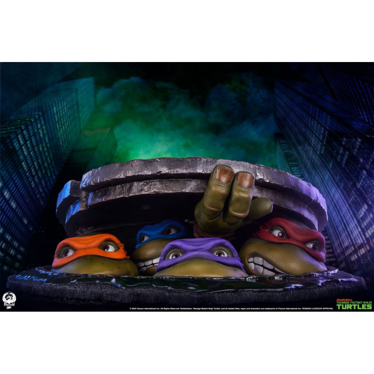 Premium Collectibles Studio PCS - TMNT: Underground 1:1 escala diorama - Teenage Mutant Ninja Turtles