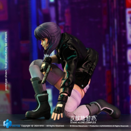 HIYA TOYS - Exquisite Super Series - MOTOKO KUSANAGI 1/12 - GITS Stand Alone Complex