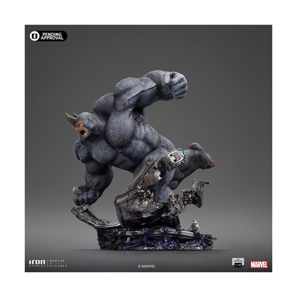 Iron Studios Marvel Spider-Man Vs Villains - Rhino BDS Art Escala 1/10