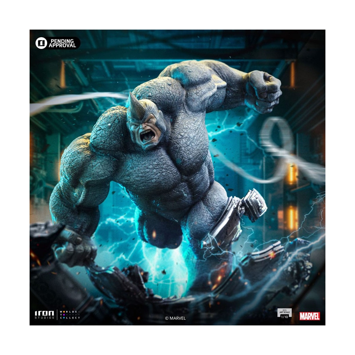 Iron Studios Marvel Spider-Man Vs Villains - Rhino BDS Art Escala 1/10