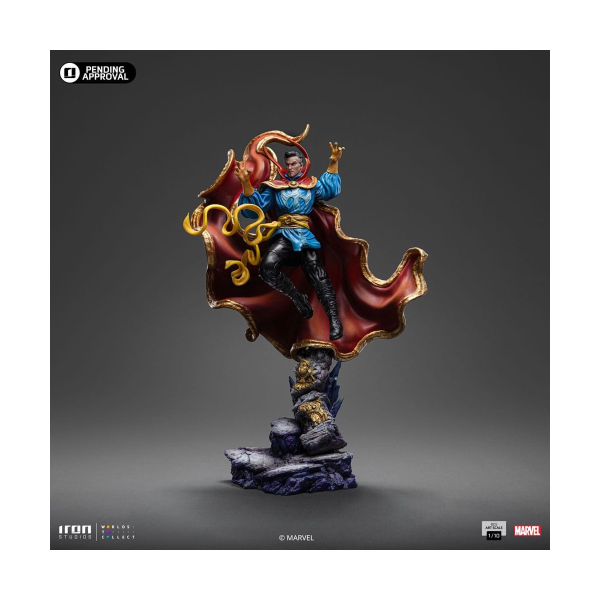 Iron Studios Marvel - Doctor Strange 1/10 BDS Art Scale - Infinity Gauntlet Diorama
