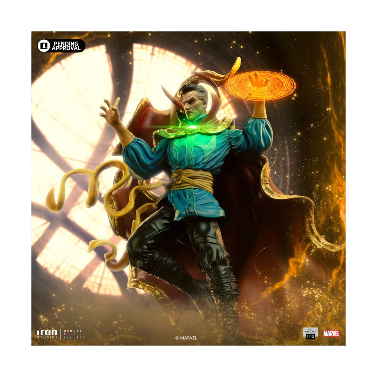 Iron Studios Marvel - Doctor Strange 1/10 BDS Art Scale - Infinity Gauntlet Diorama