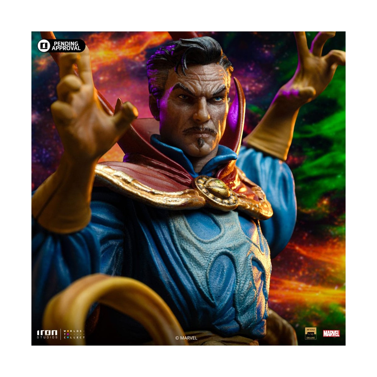 Iron Studios Marvel - Doctor Strange 1/10 Deluxe Art Scale - Infinity Gauntlet Diorama