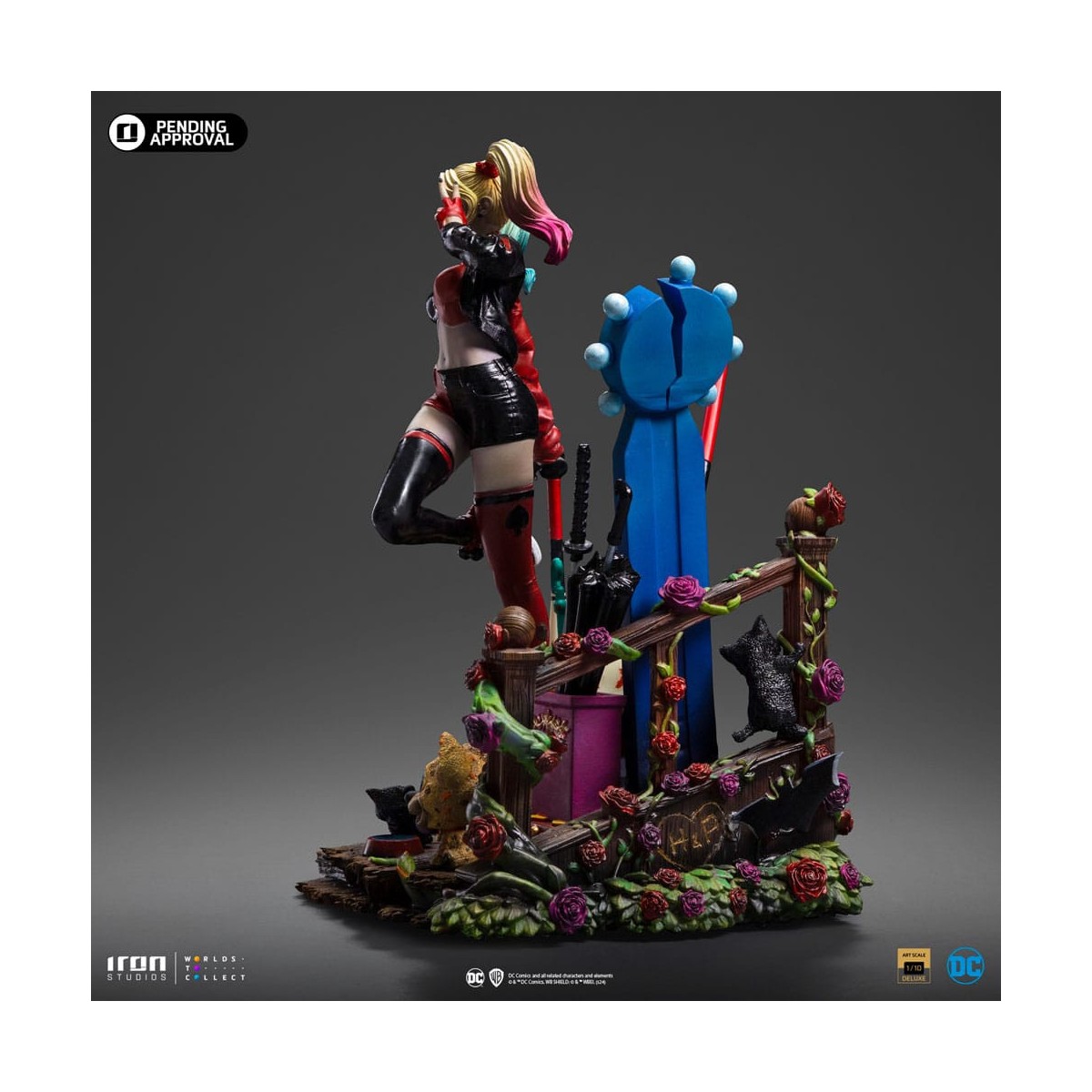 Iron Studios DC Comics - Harley Quinn (Gotham City Sirens) Deluxe Arts Escala 1/10