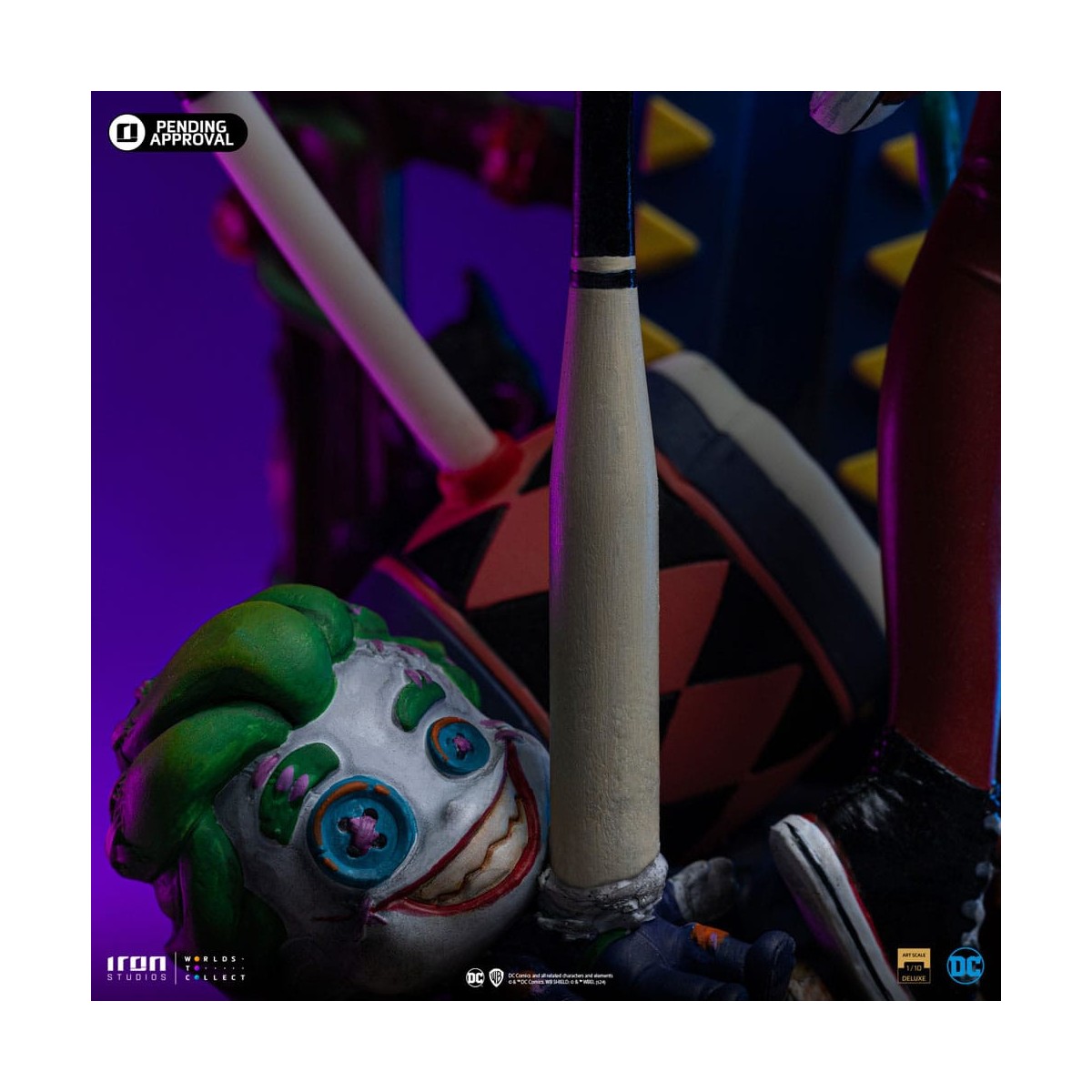 Iron Studios DC Comics - Harley Quinn (Gotham City Sirens) Deluxe Arts Escala 1/10