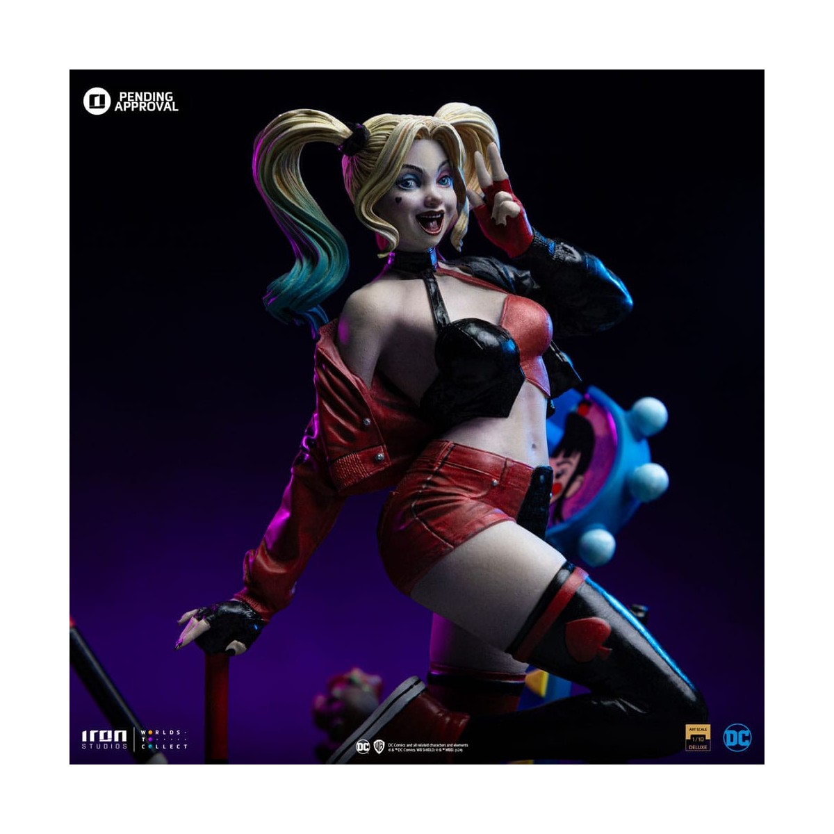Iron Studios DC Comics - Harley Quinn (Gotham City Sirens) Deluxe Arts Escala 1/10
