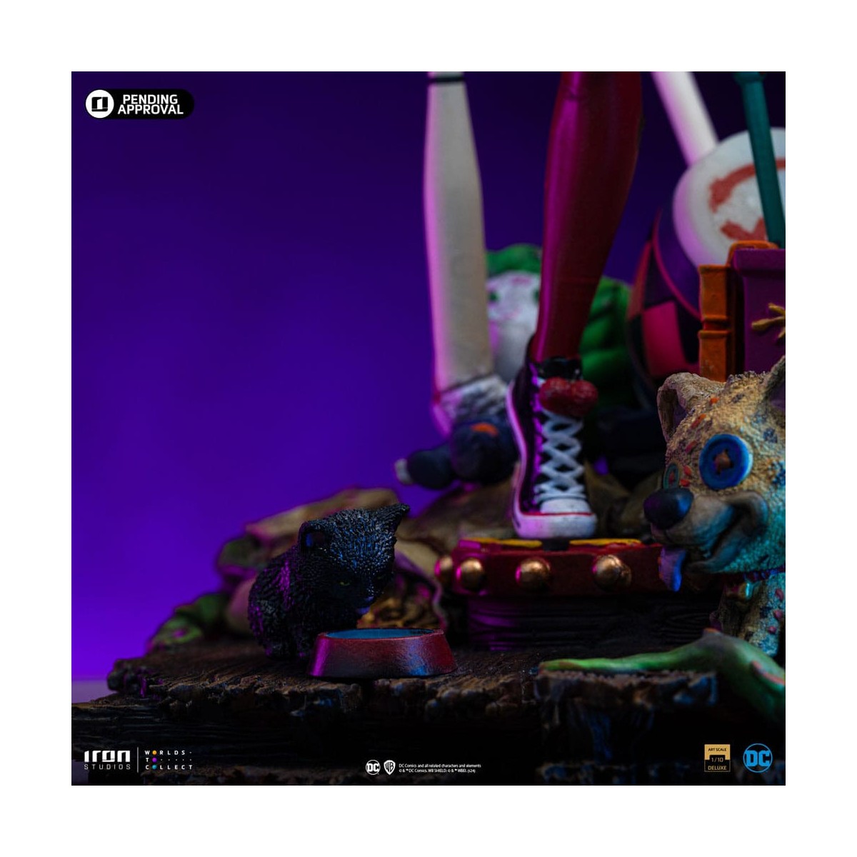 Iron Studios DC Comics - Harley Quinn (Gotham City Sirens) Deluxe Arts Escala 1/10