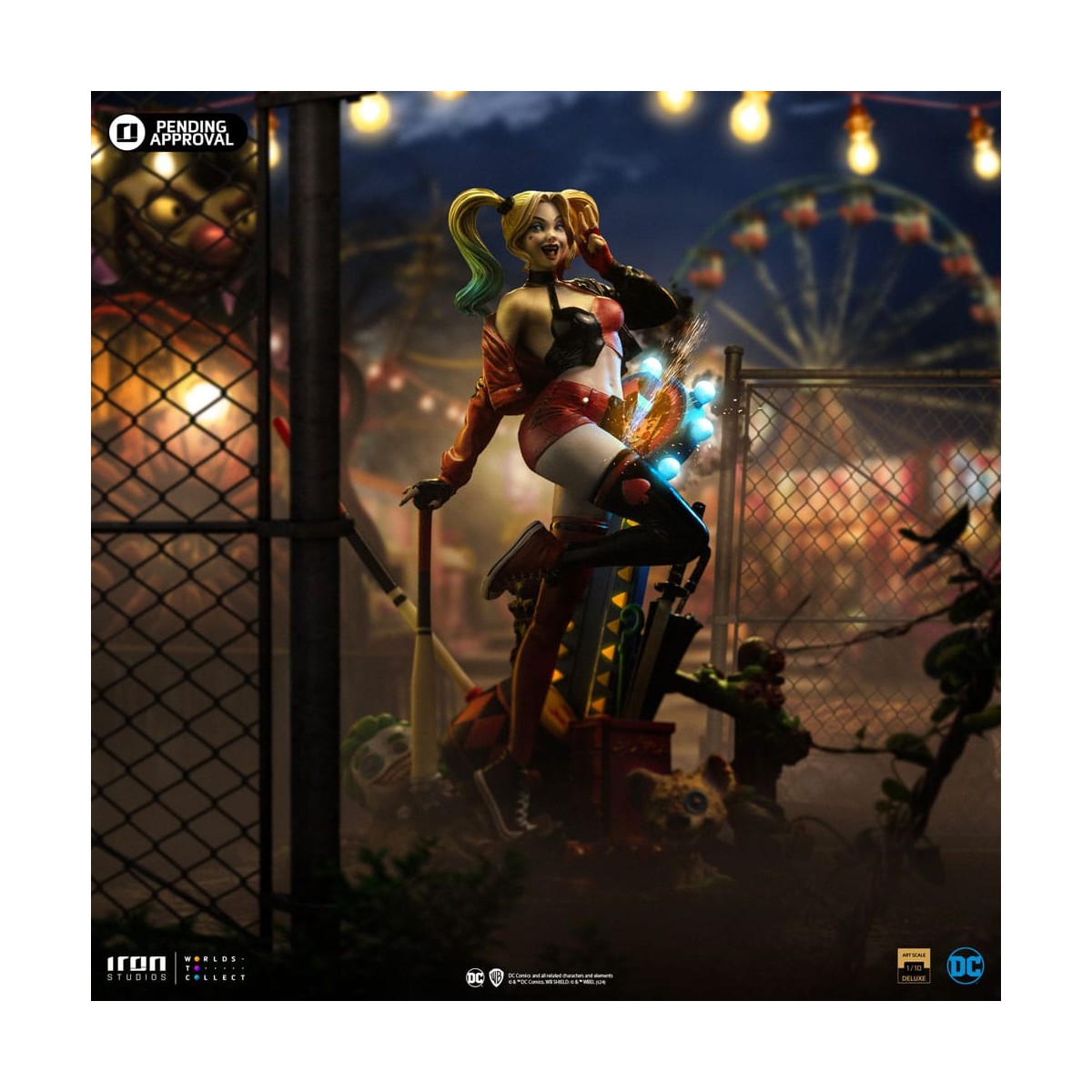 Iron Studios DC Comics - Harley Quinn (Gotham City Sirens) Deluxe Arts Escala 1/10