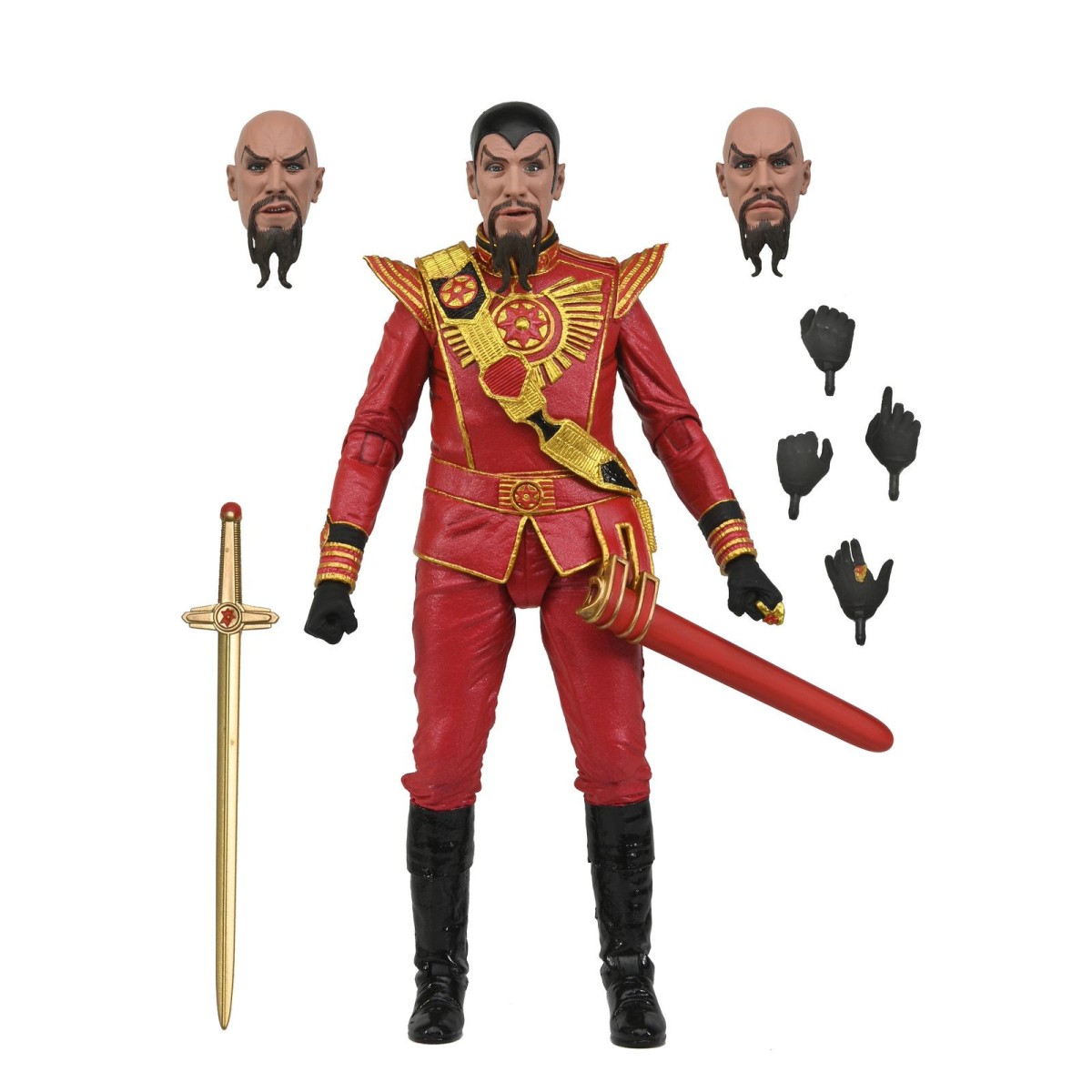 Neca - ULTIMATE MING (INDUMENTARIA MILITAR ROJA) - Flash Gordon (1980)