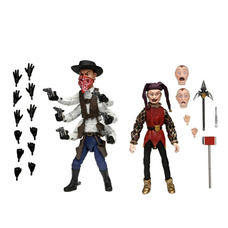 Neca - Puppet Master - pack 2 figuras Ultimate Six Shooter & Jester