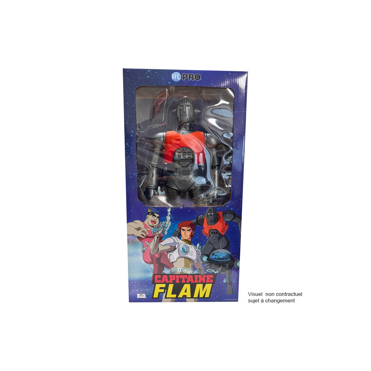 HL PRO - GRAG THE ROBOT 9" Metallic Version - Capitaine Flam CRAG