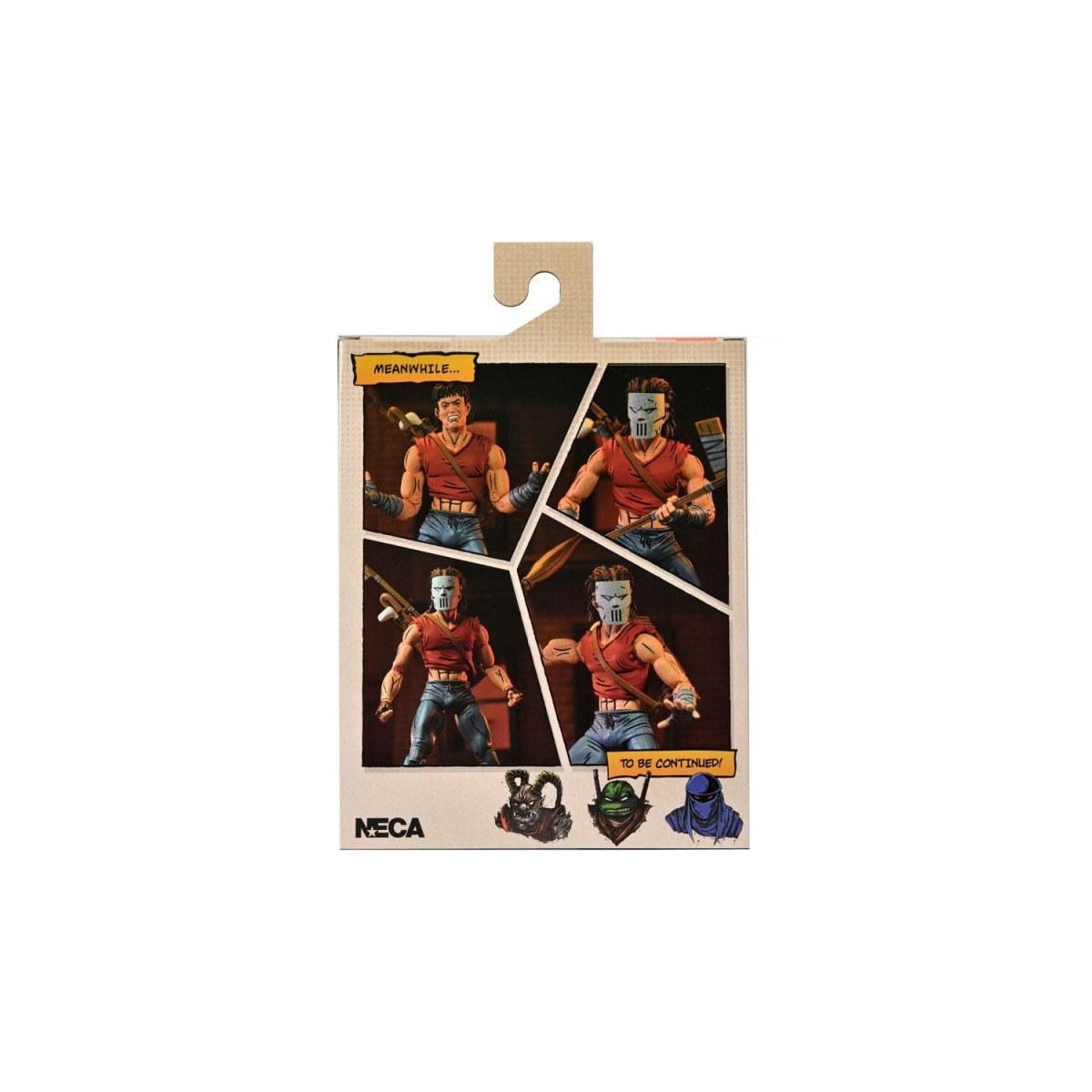 NECA - Mirage Comics Casey Jones con camisa roja TMNT - Teenage Mutant Ninja Turtles
